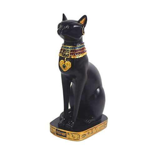 buy 12 ancient egypt kitty egyptian bastet cat goddess statue collectible bastet sculpture 12