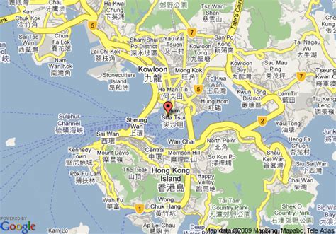 Map Of Marco Polo Hongkong Hotel Hong Kong