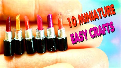 5 Minute Miniature Crafts To Do When Youre Bored 10 Quick And Easy