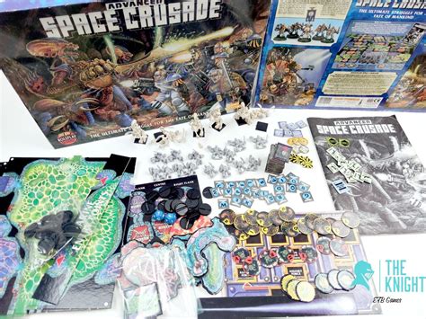 Advanced Space Crusade Board Game Games Workshop Warhammer 40k Eng
