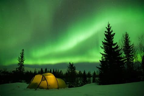 When Camping In Iceland Nothing Beats The Northern Lights Camping In