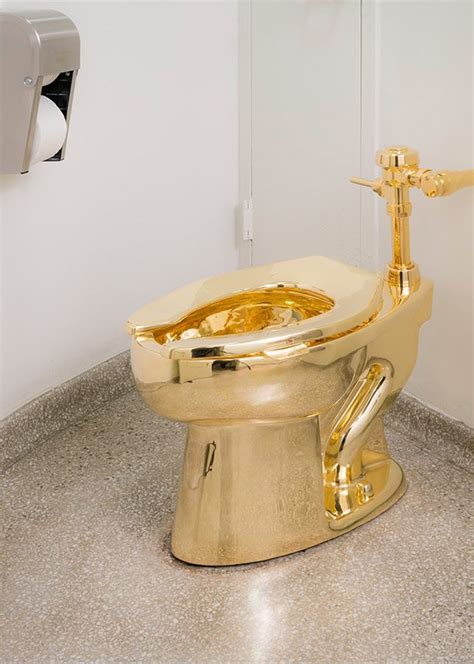 Guggenheim Exhibit Includes Solid Gold Toilet That Actually Flushes