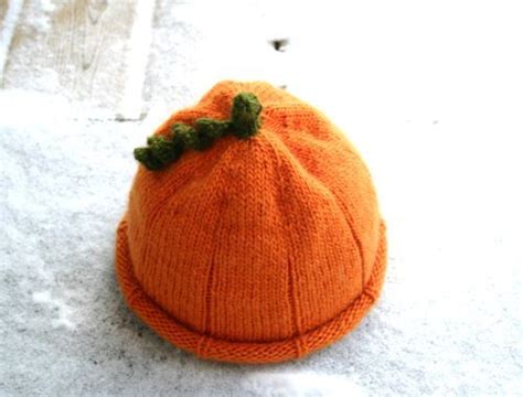Pumpkin Hat Preemie Project Pumpkin Hat Knitted Hats Knitting Designs