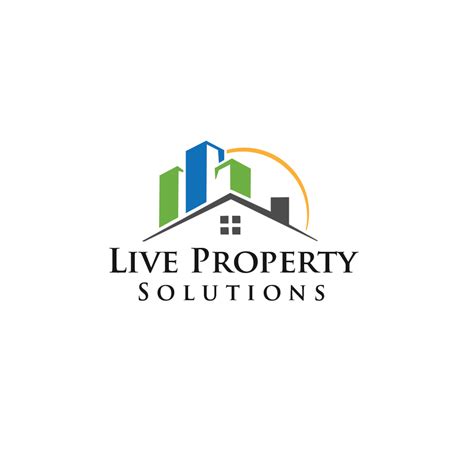 Modern Bold Real Estate Development Logo Design For Live Property