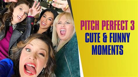 Anna Kendrick Gets Mad When Chrissie Fit Sings Don T You Pitch Perfect Cast Cute Funny