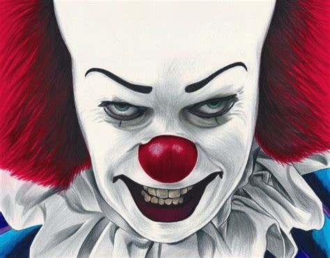 Pennywise Print Clown Horror Horror Movie Icons Pennywise The Clown