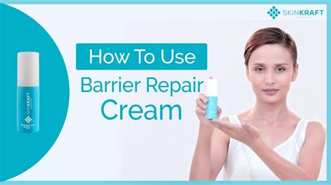 Skinkraft Barrier Repair Cream How To Use Youtube