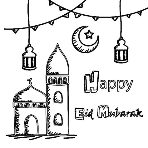 Printable Eid Mubarak Free Coloring Pages Free Printable Coloring Pages