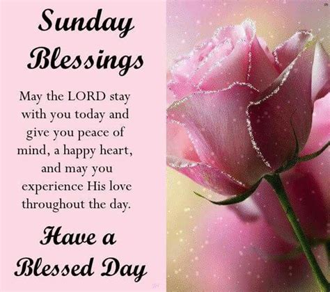 Sunday Blessings Happy Sunday Quotes Sunday Morning
