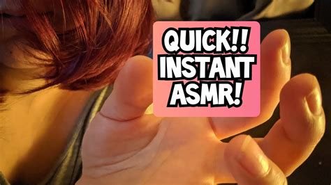 asmr instant tingles ~ fast unpredictable triggers for people who are desperate for tingles