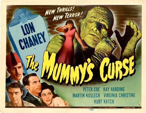 The Mummys Curse Classic Horror Movies Posters Movie Posters