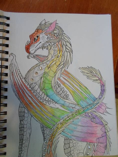 This is not how dragons would sit in chairs. sparkle dragon | Wings of fire dragons, Wings of fire ...