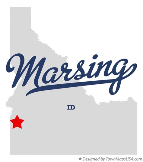 Map Of Marsing Id Idaho
