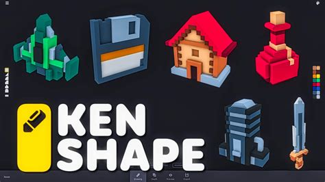 Kenshape Create 3d Models From Pixel Art