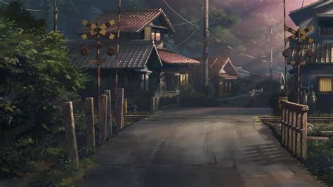 Anime Village Background