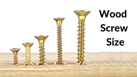 A Guide To Wood Screw Sizes Screw Size Chart 55 Off