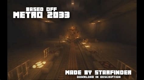 Minecraft Metro 2033 Small Map Youtube