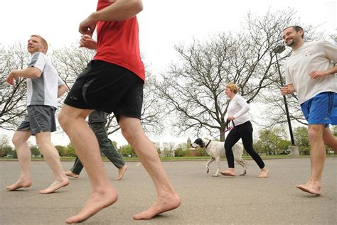 Barefoot Running Gains A Foothold Among West Michigan Fitness