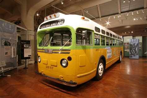 Museum Icons The Rosa Parks Bus Rosa Parks Henry Ford Museum Rosa