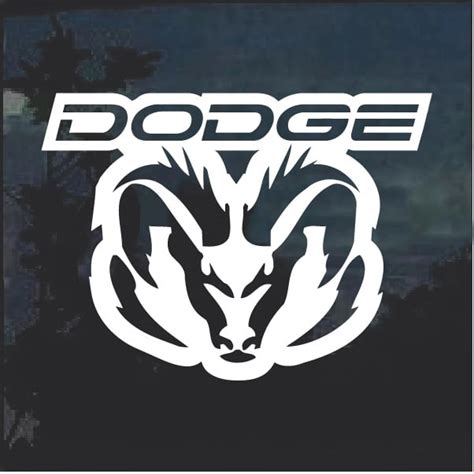 Dodge Ram Logo Decal