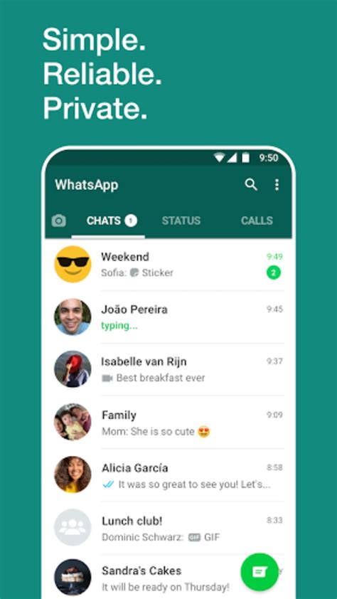 下载 Whatsapp Messenger 2232423 Android 版