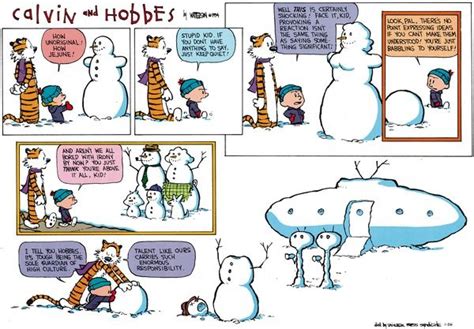 Calvin And Hobbes Comic Strip January 26 2014 On Calvin