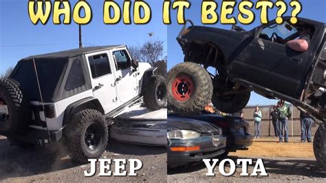 Jeep Vs Toyota Who Did It Best Youtube