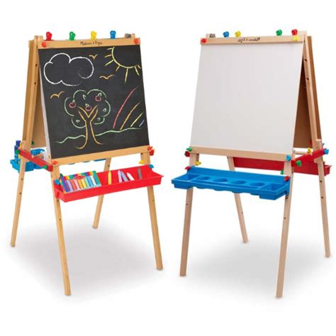 Only 62 Reg 115 Melissa And Doug Deluxe Wooden Standing Art Easel