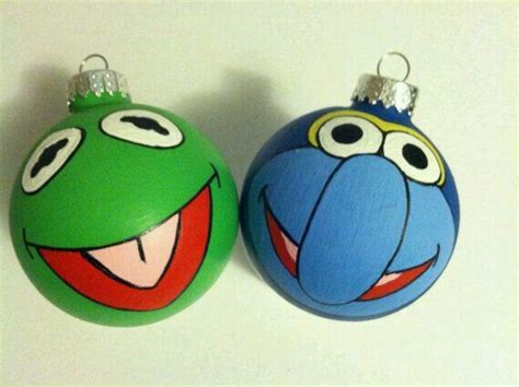 Muppet Ornament Christmas Ornament Crafts Diy Christmas Ornaments