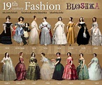 19-th century’s fashion – Bloshka | 19th century fashion, Fashion ...