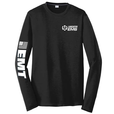 Emt Long Sleeve T Shirt Personalized Positive Promotions