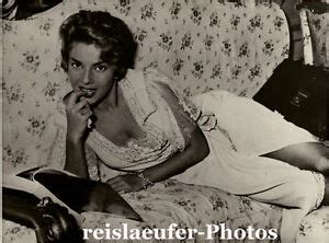 Abbe Lane Us Singer And Actress Studying Her Script Original Photo