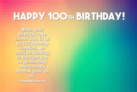 100th Birthday Wishes To Mark A Major Milestone Turning 100