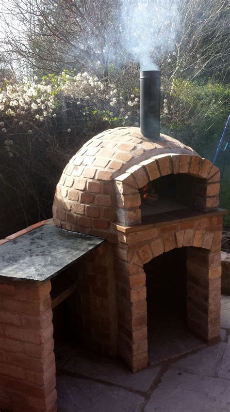Brick Built Wood Burning Pizza Oven Pizza Oven Outdoor Wood Burning
