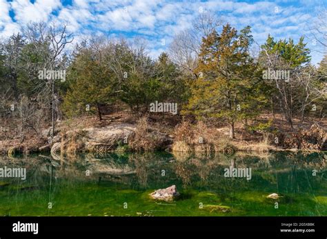 Chickasaw National Recreation Area During Fall Stock Photo Alamy