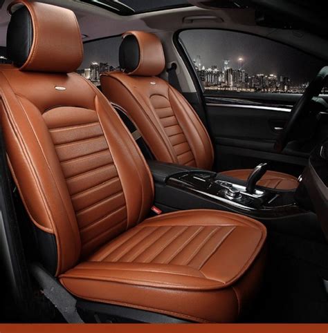 Luxurious Business Style Man Made Leather Classic Design Universal Car