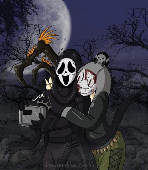 The Entity Ghostface And Legion S Frank Take A Selfie Dead By Daylight Dbd Amino