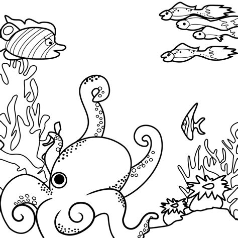 Printable coloring sheets for free you can come back to print and color again and again. Sea Monsters Coloring Page Contest Round 2 - Children's ...