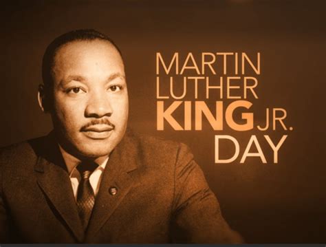 happy martin luther king jr day stay warm today we are out working today please be patient