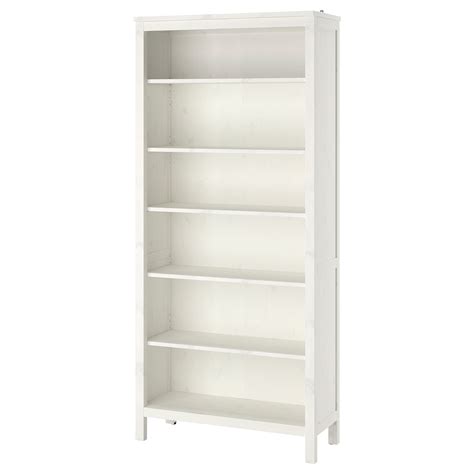Hemnes Bookcase White Stain 90x198 Cm Ikea