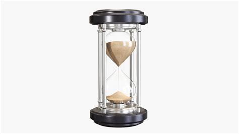 Hourglass Sandglass Egg Sand Timer Clock 06 3d Model Cgtrader