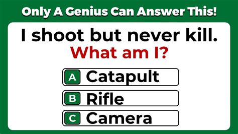 Can You Answer These 30 Tricky Riddles Only A Genius Can Pass This