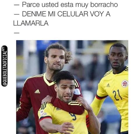 La selección de venezuela arribó a brasilia el pasado jueves, después e haber jugado el partido de la clasificación mundialista contra uruguay en caracas el brote es un nuevo mazazo para la vinotinto, que llegó a brasilia diezmada por los contagios de wilker ángel y rolf feltscher y sin su capitán y. Los mejores memes del partido Venezuela - Colombia ...
