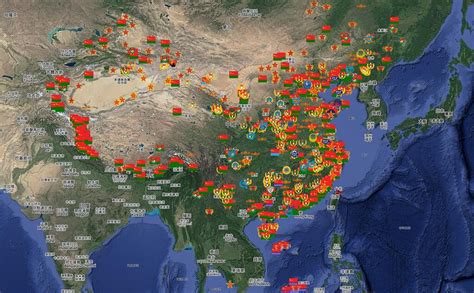 Chinese Military Base And Facilities Locations And Maps International