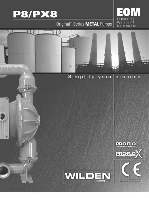 We are able to provide the best prices, the latest technology, and overall best support for aged and modern wilden it is also recognised that many customers prefer support even more local in which pump engineers is able to provide a contact list of various. Wilden pump m8 manual pdf