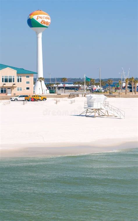 Pensacola Beach Water Tower Stock Image Image Of Tropic Florida