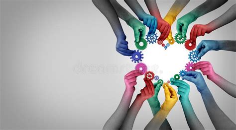 Partnership Unity Or Collaboration Stock Illustration Illustration Of