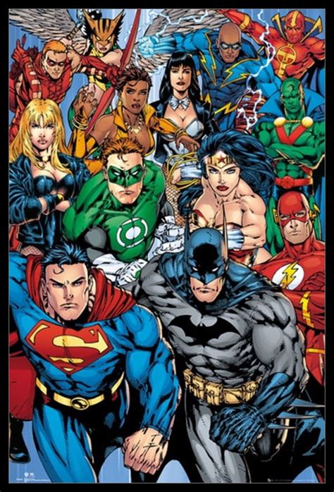 Justice League Comic Poster