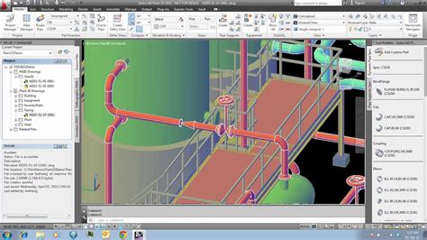 Autocad Plant 3d Piping And Isometric Drawing Youtube