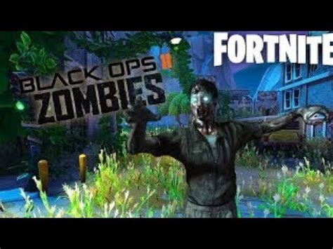 Can you beat my time? fortnite X call of duty zombies new map. tranzit arrives ...